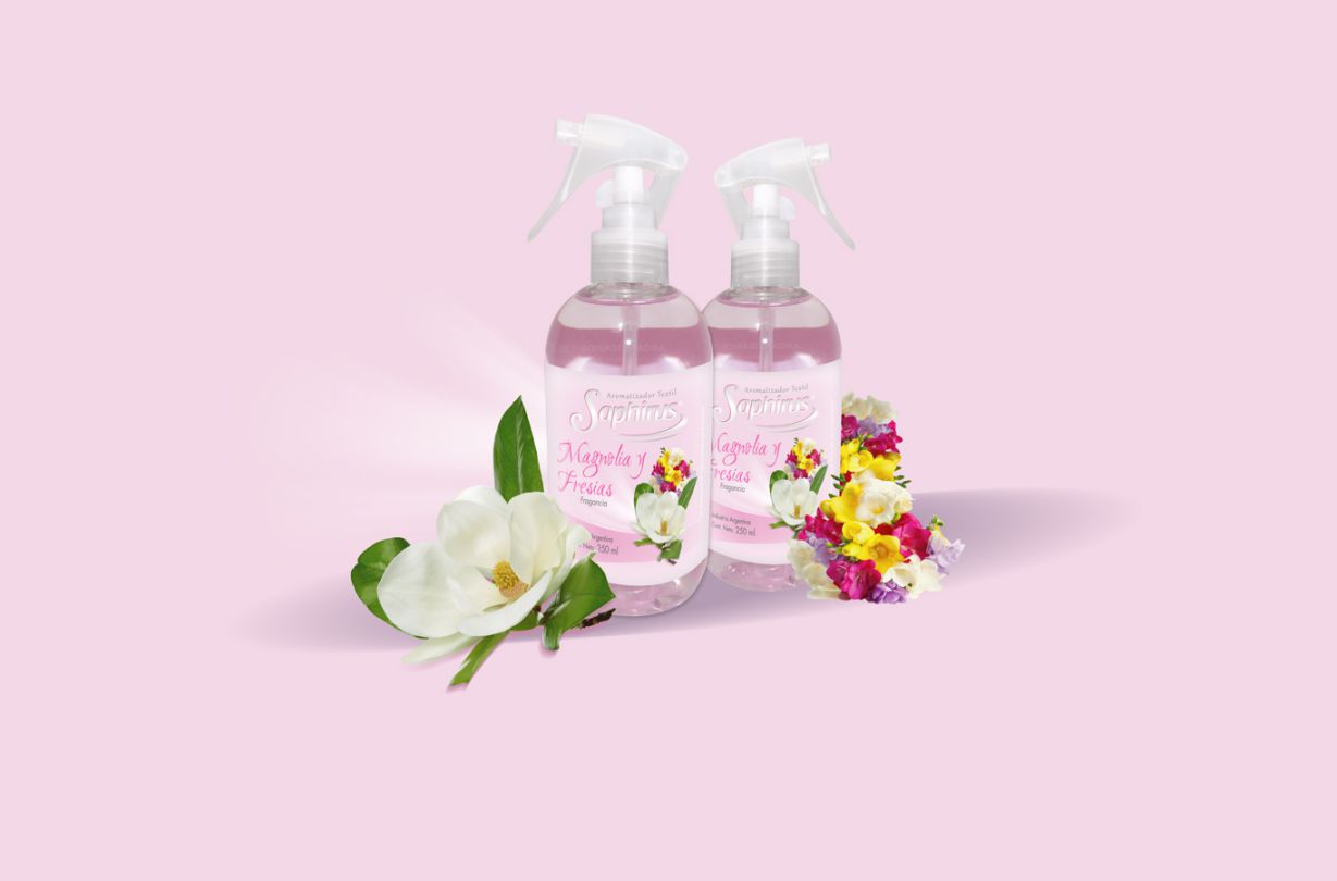 Perfumina Textil - Magnolia y Fresias *